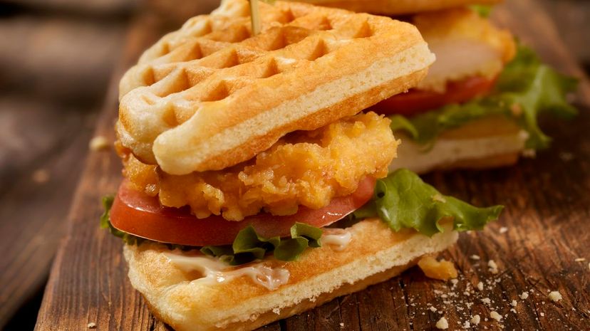 Question 29 - chicken and waffles