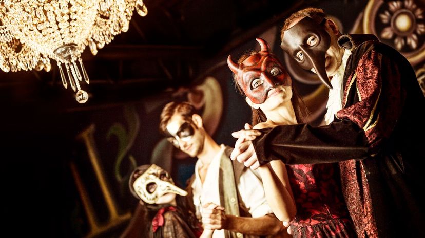 13 - Social Class Masquerade ball