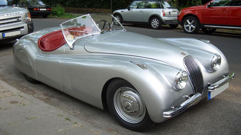 21 - Jaguar XK120 in 1948