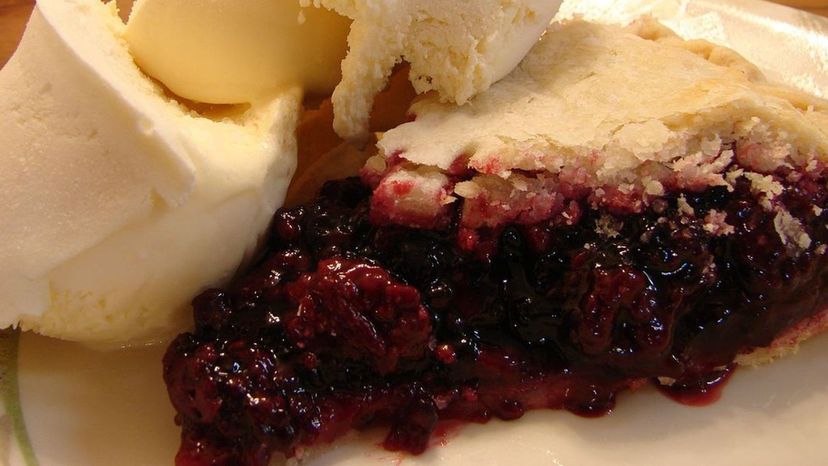 Blackberry pie