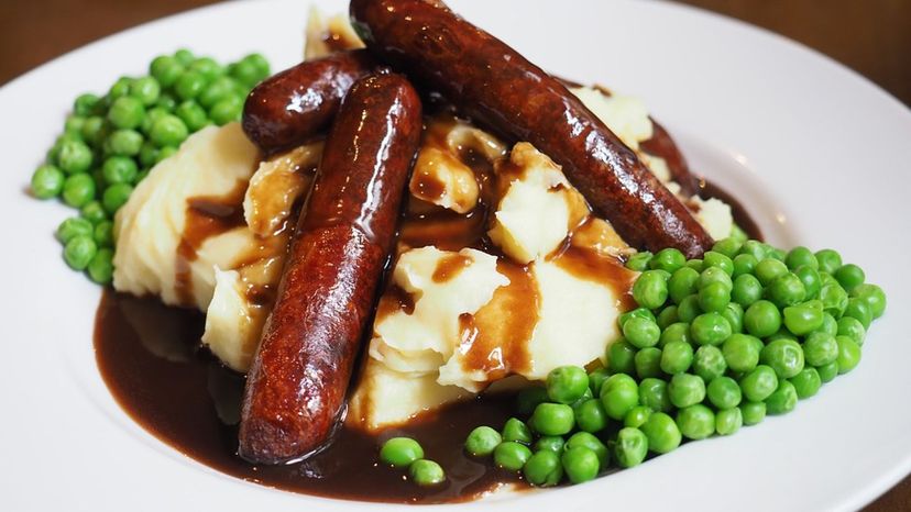 bangers and mash