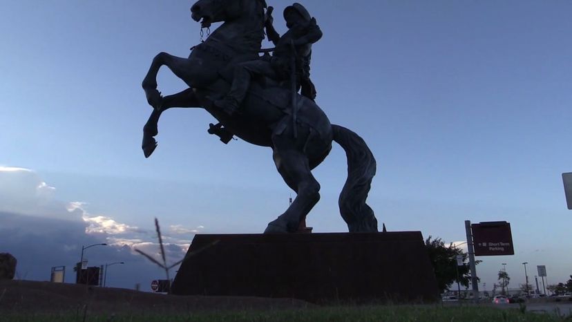 World's Largest Equestrian Bronze Statue texas