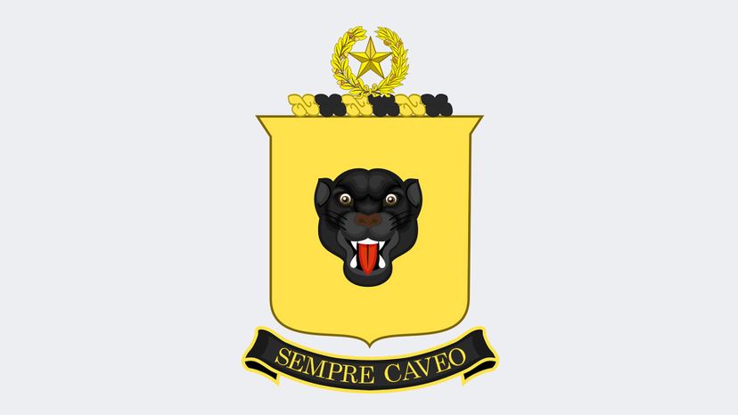panther coat of arms