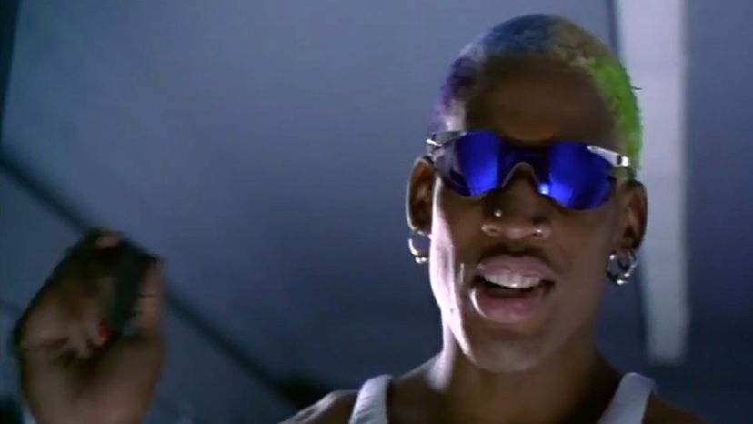 Movie- Double Team (1997 - Mandalay Entertainment); Athlete- Dennis Rodman 