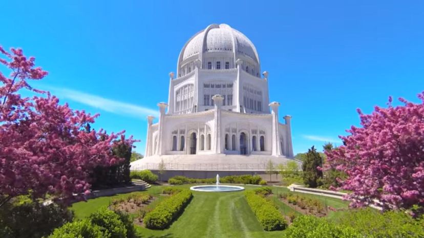 The Bahai House of Worship North America