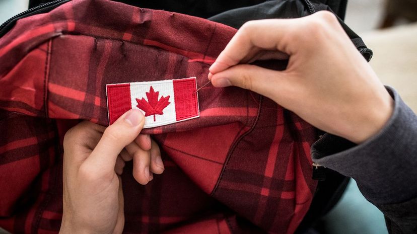 Canadian Flag patch