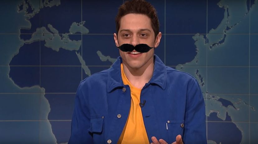 Pete Davidson mustache