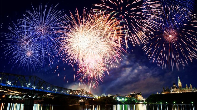 Fireworks at Ottawa
