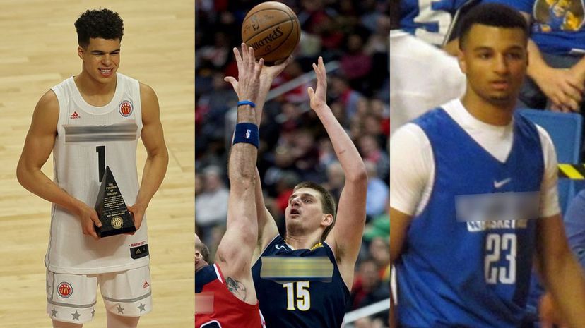 Michael Porter Jr., Nikola Jokic, Jamal Murray