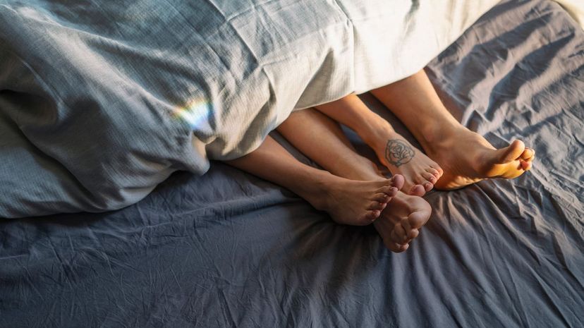 Couple's feet