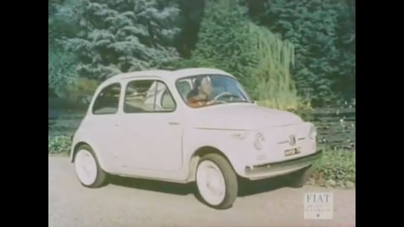 1957 Fiat 500 - 479cc petrol engine 