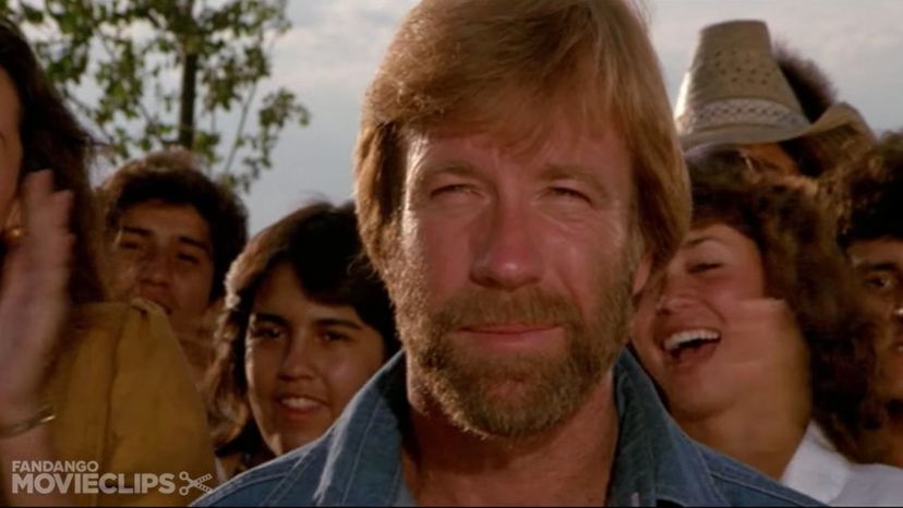 Movie- Lone Wolf McQuade (1983 â€“ El Paso); Athlete- Chuck Norris