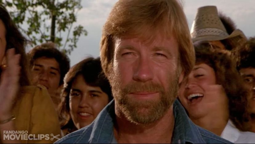 Movie- Lone Wolf McQuade (1983 - El Paso); Athlete- Chuck Norris
