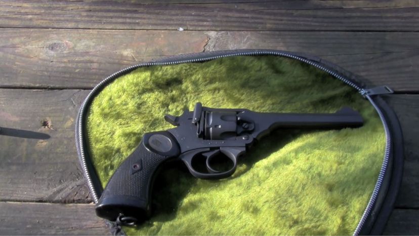 Webley Mk IV handgun 