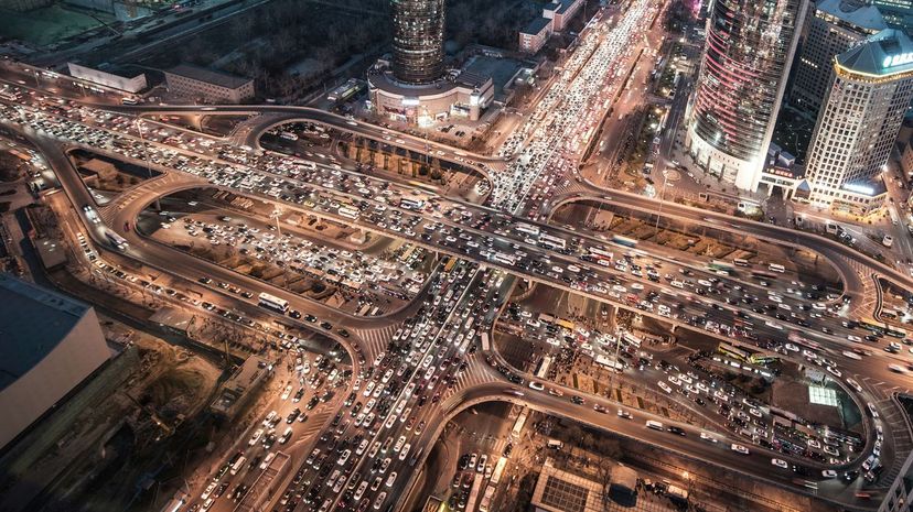 Traffic Jam in Beijing