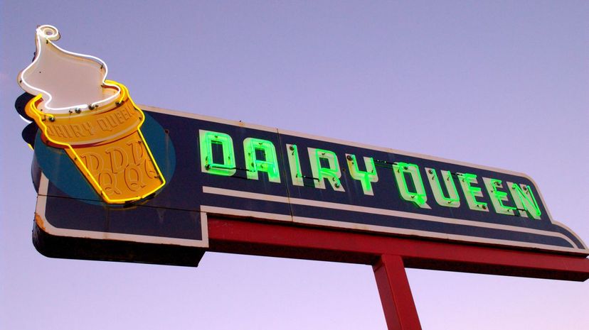 Dairy Queen Sign