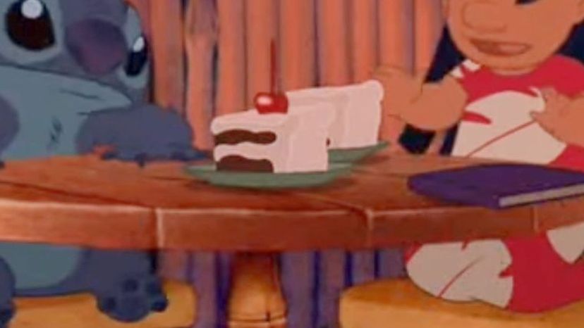 Cake from Lilo and Stitch