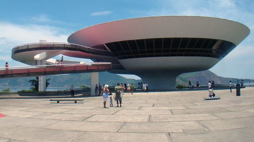 NiteroÃŒÂi Contemporary Art Museum