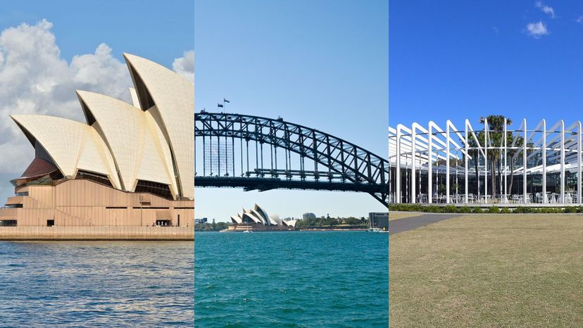 Sydney Opera House, Sydney Harbor Bridge and The Calyx - Sydney