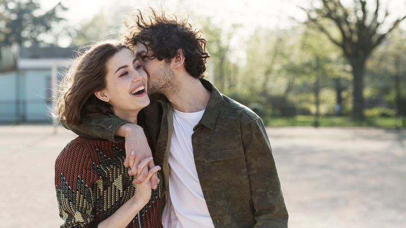 Couple at park