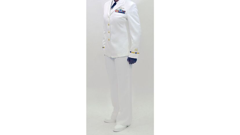 US Navy (Service Dress White for female officers)