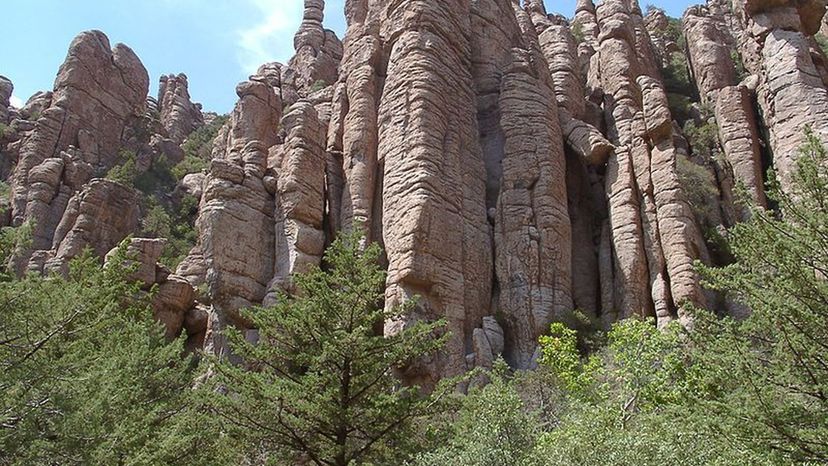 Chiricahua stone columns