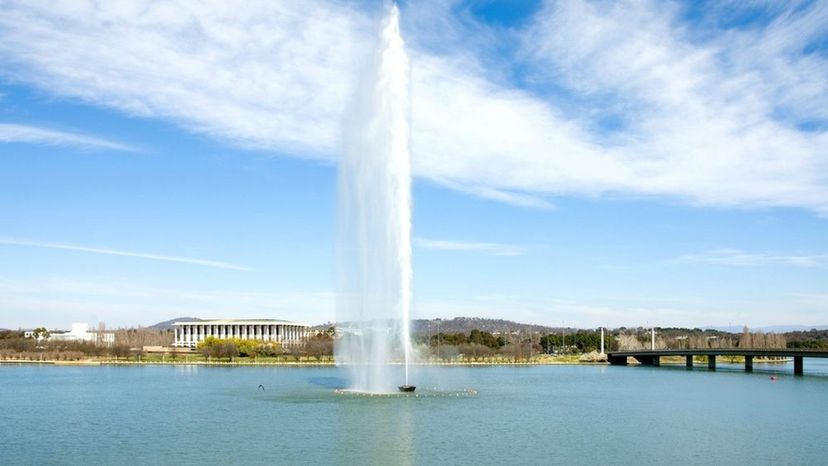 Captain Cook Memorial Water Jet