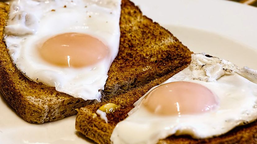 Eggs on toast