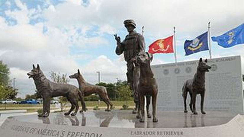 Military Working Dog Teams Monument (Texas)
