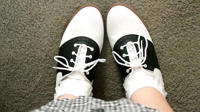 saddle shoes