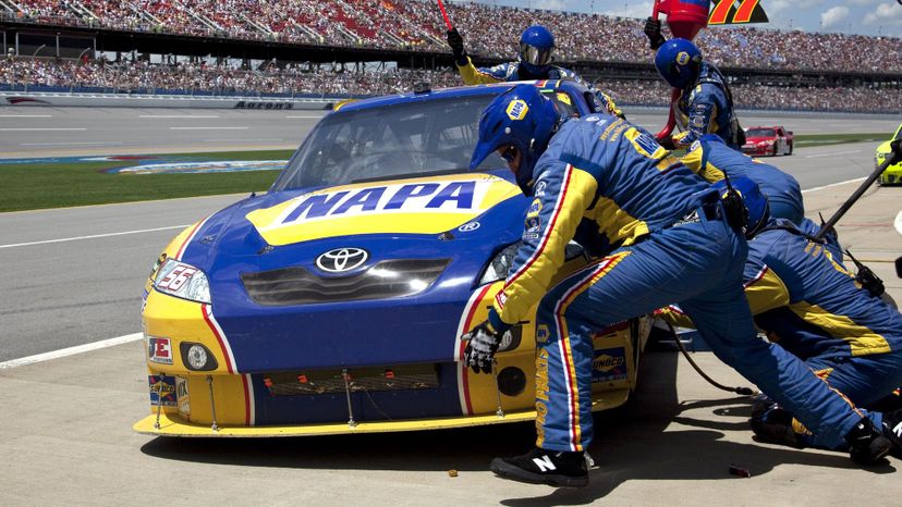 Can You Match the NASCAR Driver to His Car?