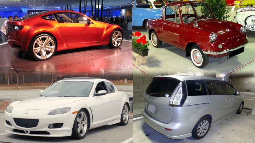 Can You Name These Mazda Models from an Image?