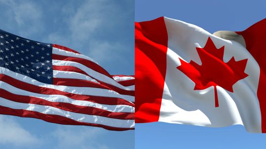 Can We Guess if You are Canadian or American?