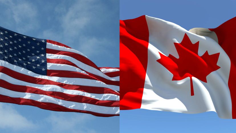 Can We Guess if You are Canadian or American?