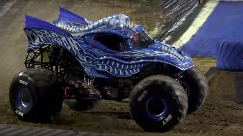Monster Jam fish truck