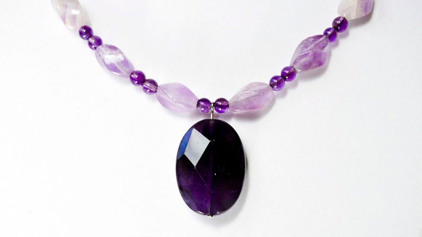 Amethyst necklace