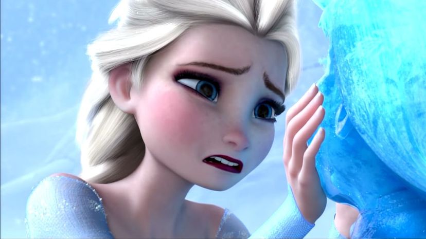 Elsa crying