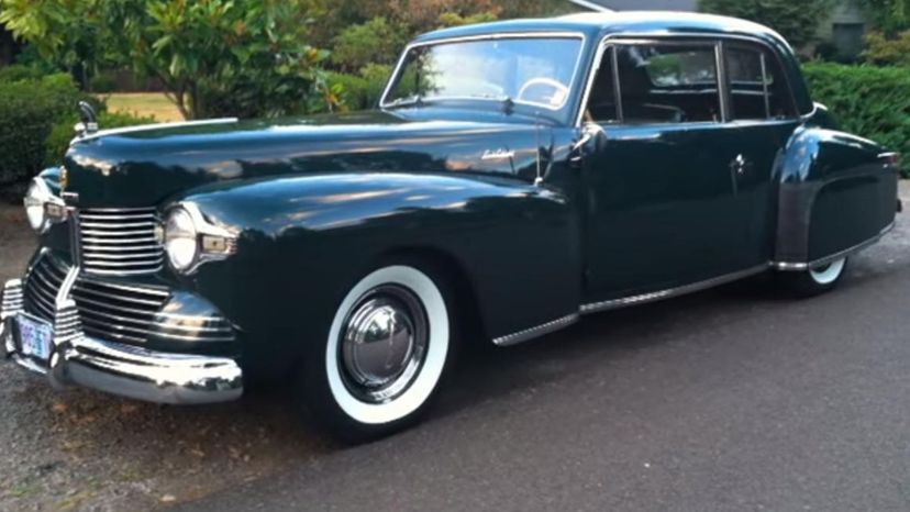 1940s - 1942 Lincoln Continental, 2-Door Coupe