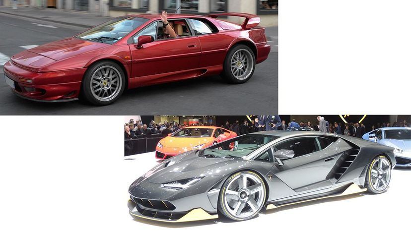 Lotus Esprit V8 or Lamborghini Centenario