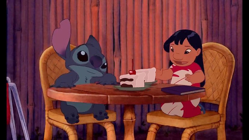 Cake from Lilo and Stitch