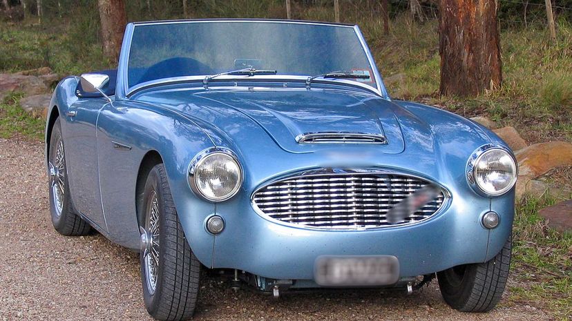 10-Austin Healey 3000