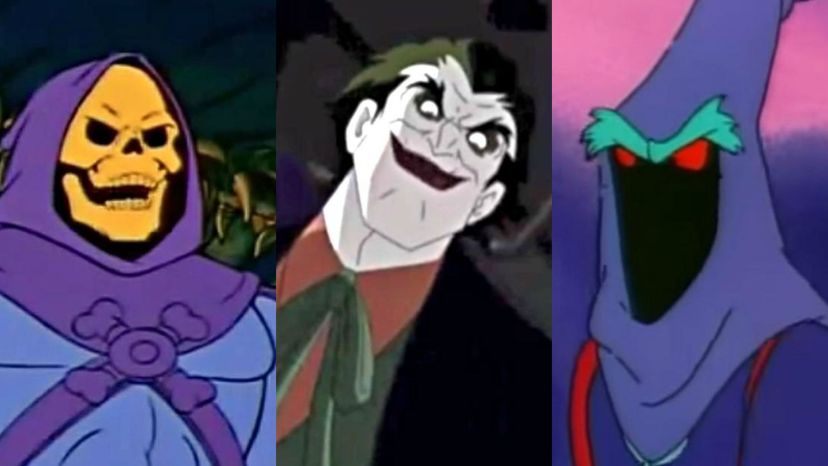 Can You Match These Cartoon Heroes and Villains?