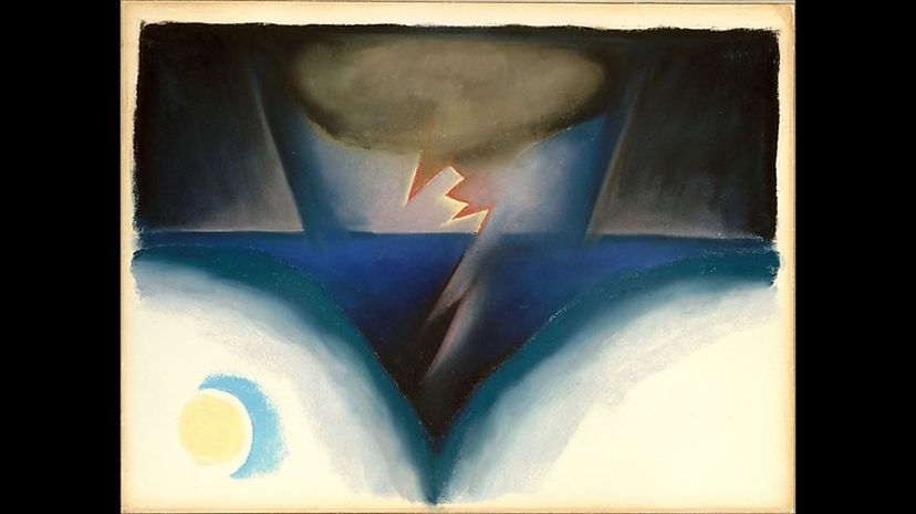 37 A Storm Georgia O'Keeffe