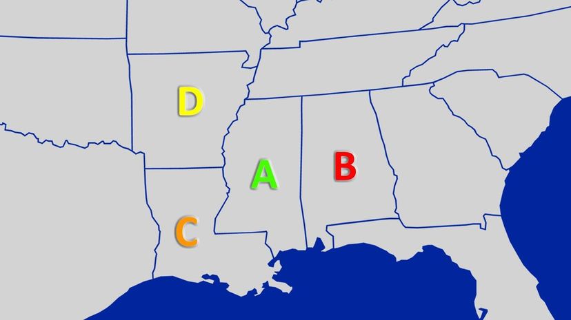 Which state is Louisiana?