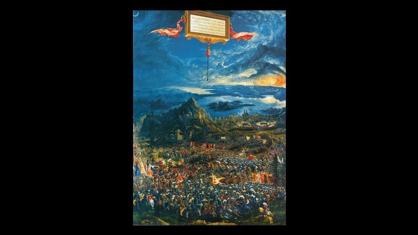 Battle of Alexander at Issus by Albrecht Altdorfer