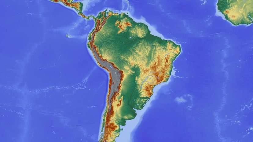 Q 12 Map of South America