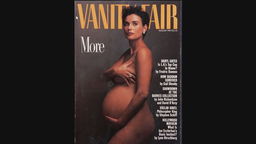 Demi Moore by Leibovitz