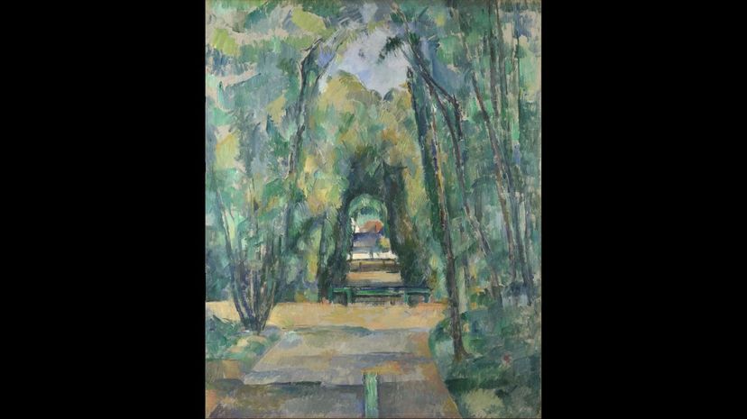 Avenue at Chantilly Cezanne
