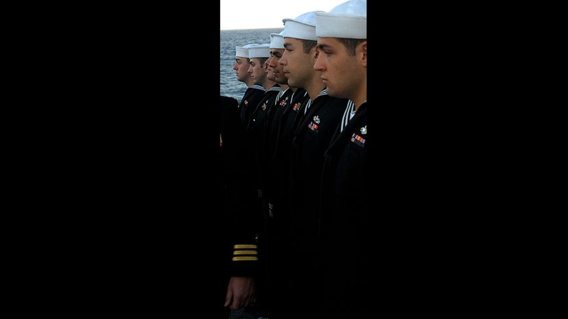 US Navy (Service Dress Blue for junior enlisted sailors)