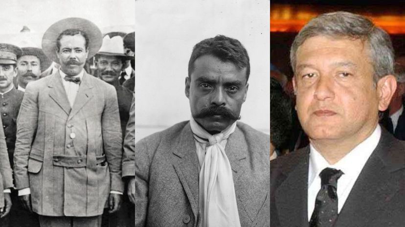 Fiery and feisty leaders like Pancho Villa, Emiliano Zapata, and Andres Manuel Lopez Obrador